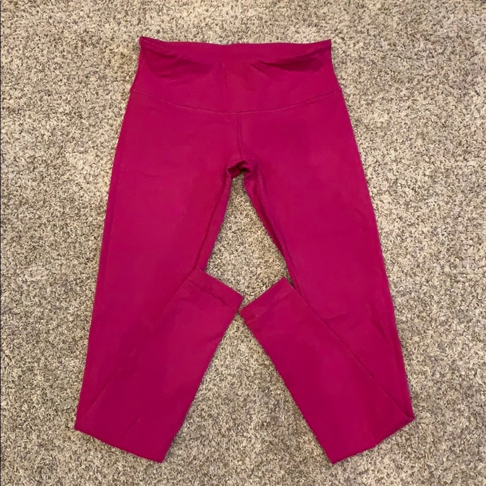 Lululemon pink leggings - (unsure of actual name)
